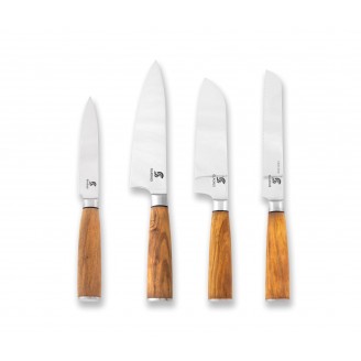 CUCHILLO SANTOKU MADERA OLIVO